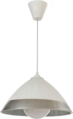 Inlight 4409B Κρεμαστό Φωτιστικό Μοντέρνο Μονόφωτο Ασημί