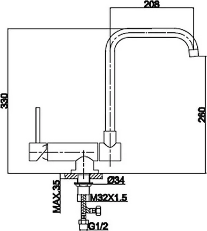 Karag TLWT02 Σπαστή Inox