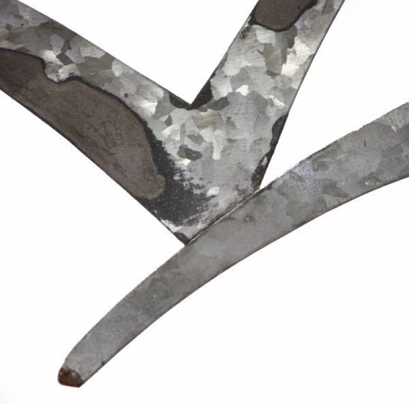 Σύνθεση Τοίχου Γλάρων 53cm SH5793 Silver Μέταλλο