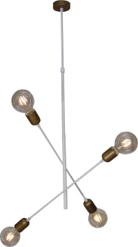 Hl-3524-4 Eric Old Copper & Black Pendant - 77-3799 - Home Lighting
