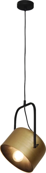 Hl-3599-1S-C Archie Black Pendant - 77-4263 - Home Lighting