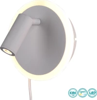 Trio Lighting Jordan Φωτιστικό Τοίχου Λευκό