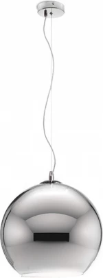 Rendl Light Studio Beau Monde 30 Κρεμαστό Φωτιστικό Μοντέρνο Μονόφωτο Ασημί