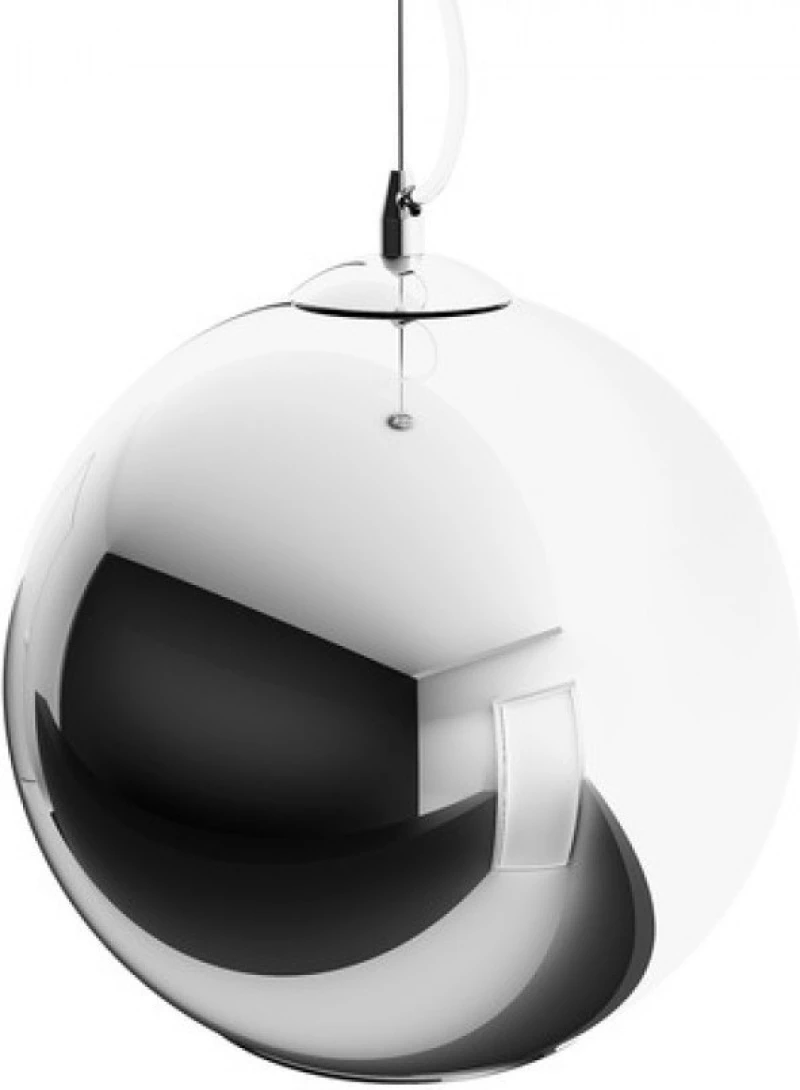 Rendl Light Studio Beau Monde 30 Κρεμαστό Φωτιστικό Μοντέρνο Μονόφωτο Ασημί
