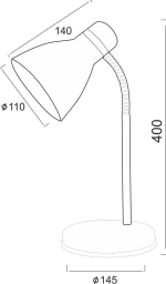Φωτιστικό Γραφείου Office Luminairies SF1309G Grey