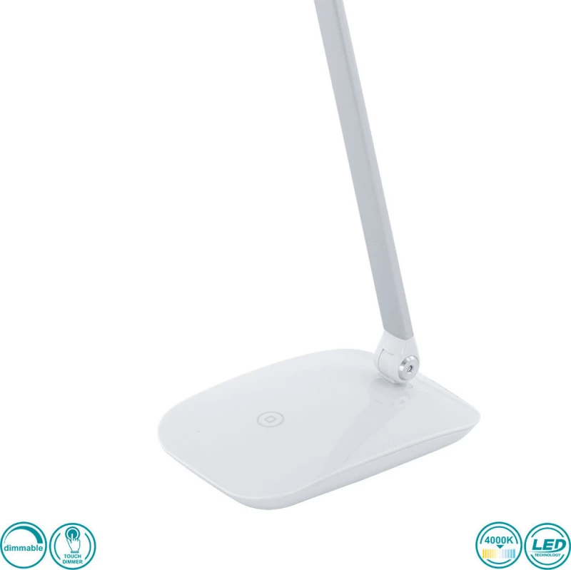Φωτιστικό Γραφείου Led Cajero 95695 White Eglo