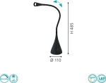 Φωτιστικό Γραφείου Led Snapora 94677 Black Eglo