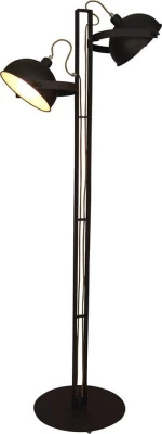 Home Lighting Omaha Vintage Φωτιστικό Δαπέδου Καφέ με Ύψος 170cm