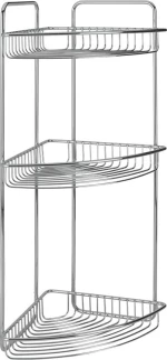 Metaltex Mallorca Εταζέρα Μπάνιου Γωνιακή 3 Επιπέδων 404515