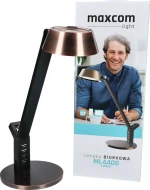 MaxCom Φωτιστικό Γραφείου LED Χάλκινο ML4400