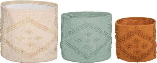 Plastona Διακοσμητικό Καλάθι 3τμχ