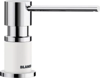 Lato Blanco Silgranit® Dispenser White / Chrome
