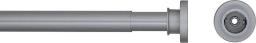 Βραχίονας Μπάνιου Πτυσσόμενος Φ28mm Telescopic Chrome Aluminum Sealskin (125-220) 1Τεμ