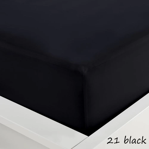 Sunshine Σεντόνι Μονό με Λάστιχο 100x200x20 Menta Black 21