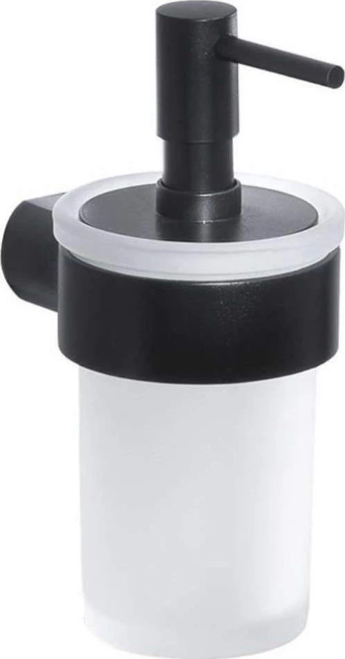 Gedy Dispenser Pirinei PI81 Γυαλί Μαύρο