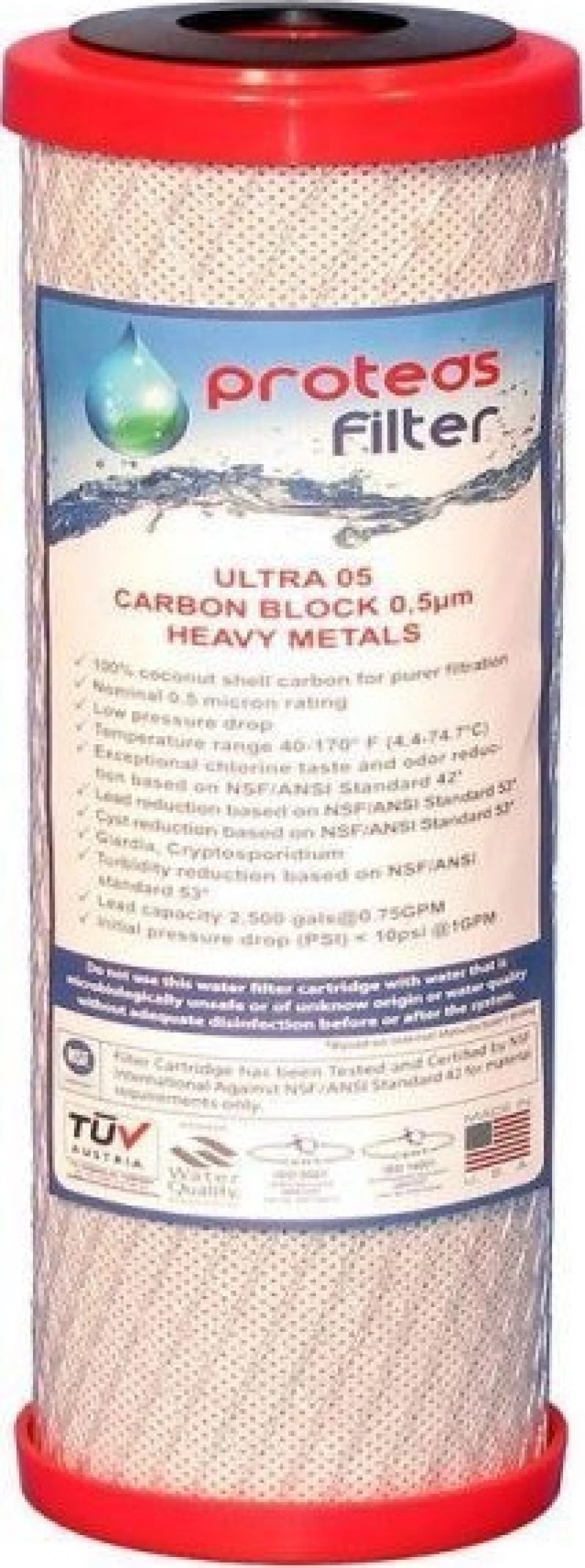 Proteas Filter Ultra 05 0.5 μm