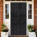 vidaXL Κουρτίνα Πόρτας Ανθρακί 100x220cm από Σενίλ 284290