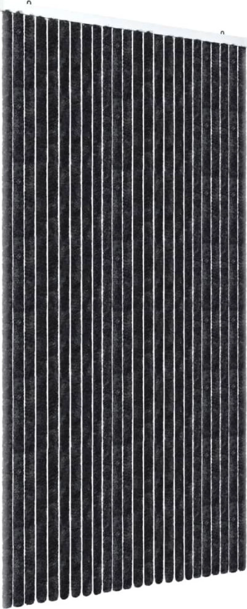 vidaXL Κουρτίνα Πόρτας Ανθρακί 100x220cm από Σενίλ 284290