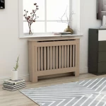 vidaXL Κάλυμμα Καλοριφέρ 112x19x81cm από MDF 288175