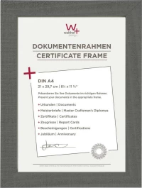 Walther Home Din A4 21X29,7 Wood Grey Ho130D