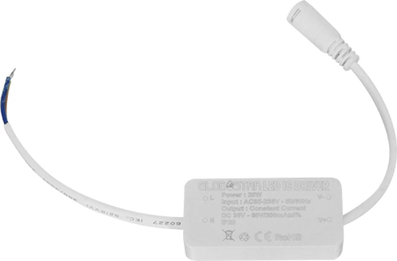 GloboStar Εξωτερικό LED Panel 20W 6000K 1920lm Ψυχρό Λευκό 21.5x21.5εκ. 01887
