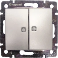 Legrand Valena 28 Brilliant Aluminium