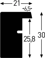 Nielsen Apollon wenge 30x40 Wood 8988019