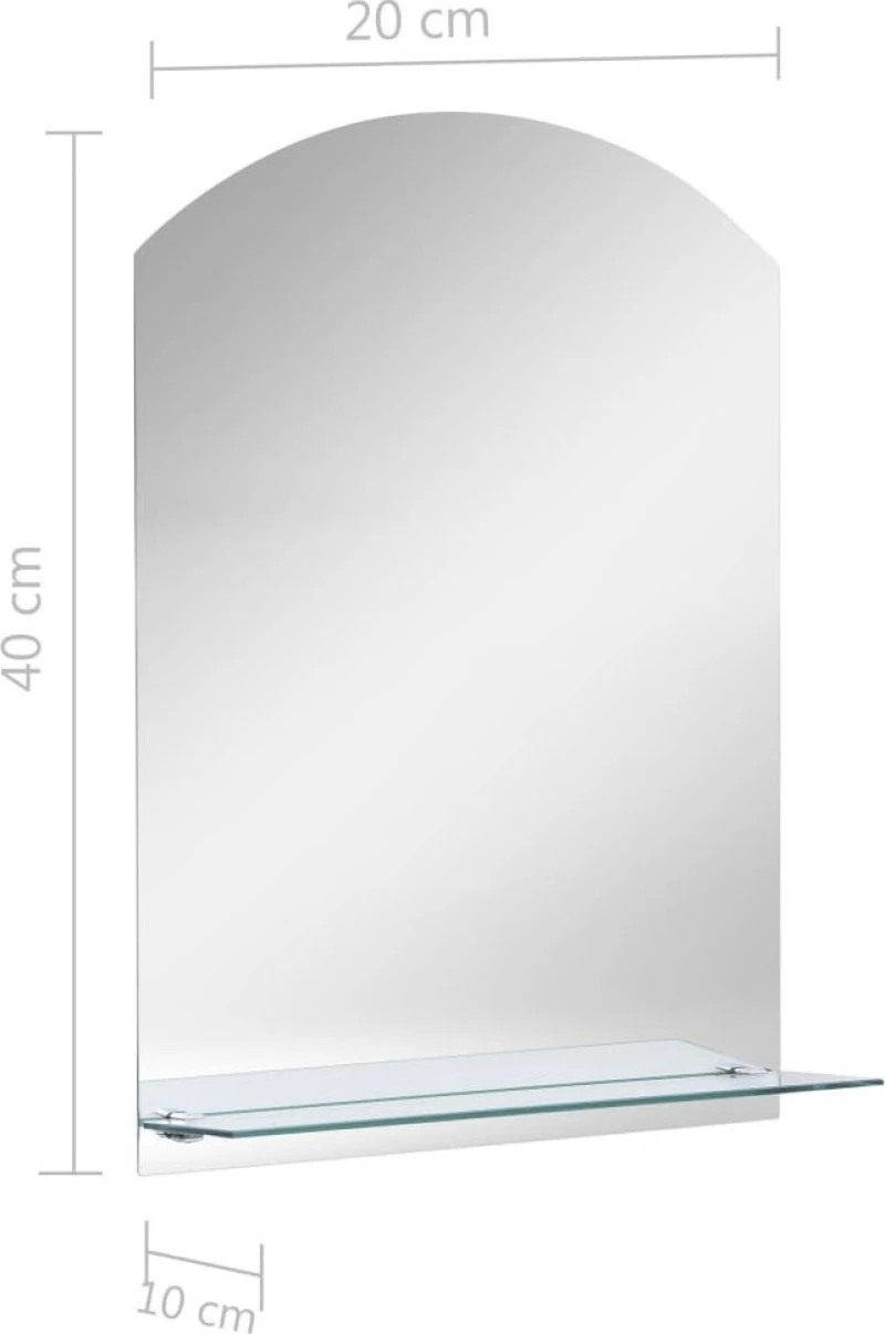 vidaXL 249429 με Ράφι 20x40 cm