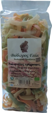 Βιόδωρος Γαία Ταλιατέλες Τρίχρωμες 300gr