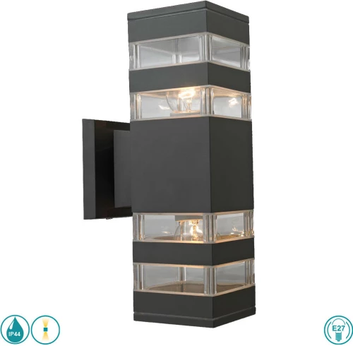 Sun Light Επιτοίχιο Εξωτερικό Φωτιστικό A0296