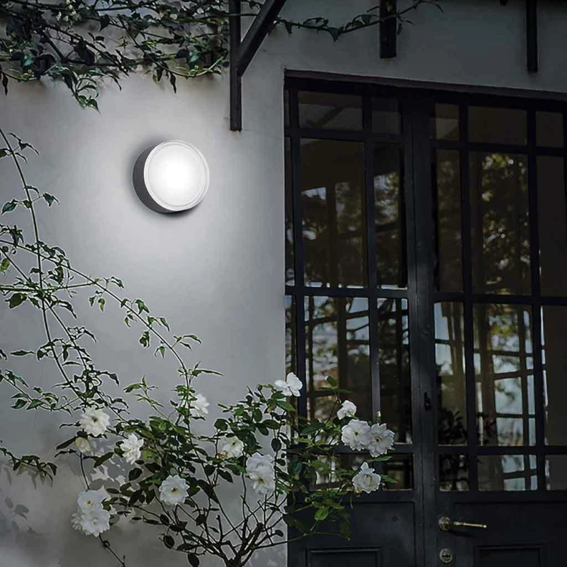 Ideal Lux Urano Επιτοίχιο Εξωτερικό Φωτιστικό 168135