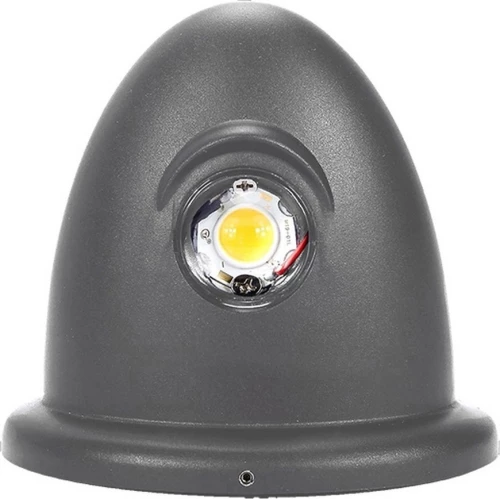 GloboStar Στεγανό Επιτοίχιο Εξωτερικό Φωτιστικό 93069