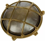 Φωτιστικό Τοίχου Με Πλέγμα D195mm Bronze VK/01051/ABS VKLed