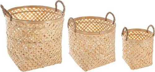 Plastona Διακοσμητικό Καλάθι 3τμχ