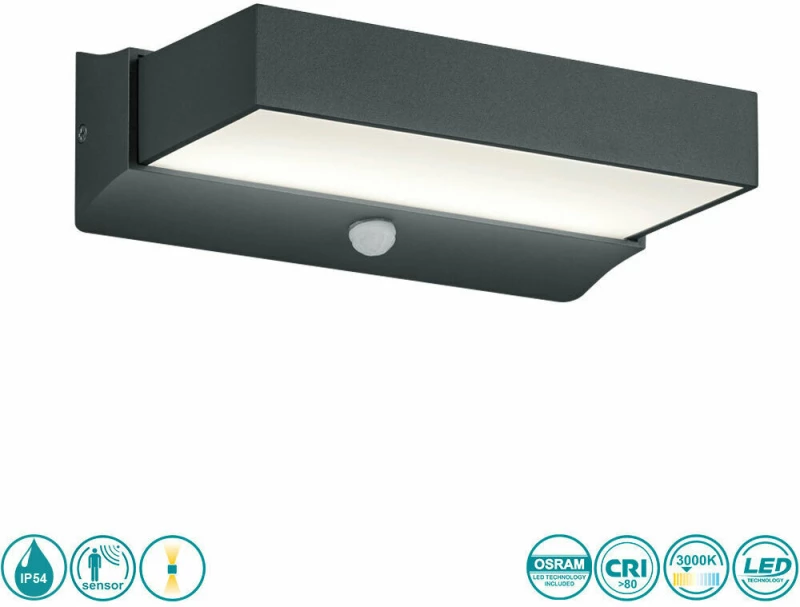 Trio Lighting Cuando Επιτοίχιο Εξωτερικό Φωτιστικό 226669242