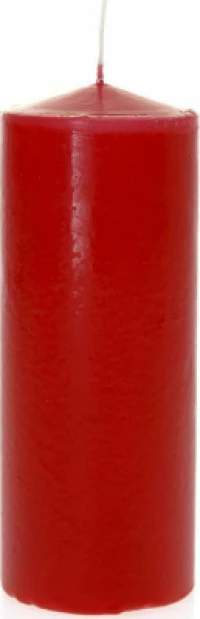 Iliadis Κερί Κύλινδρος Κόκκινο 18x7cm
