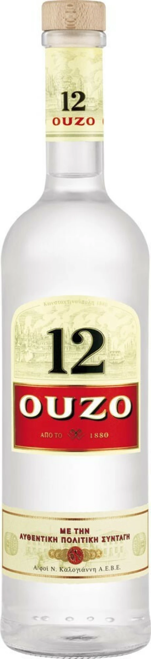 Καλογιάννη Ούζο 12 350ml