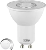 Elvhx Λάμπα LED για Ντουί GU10 Θερμό Λευκό 420lm Dimmable