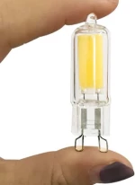 Universe Λάμπα LED για Ντουί G9 Θερμό Λευκό 500lm