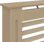 vidaXL Κάλυμμα Καλοριφέρ 112x19x81εκ. από MDF 288184