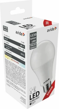 Avide Value Range Λάμπα LED για Ντουί E27 Θερμό Λευκό 1530lm