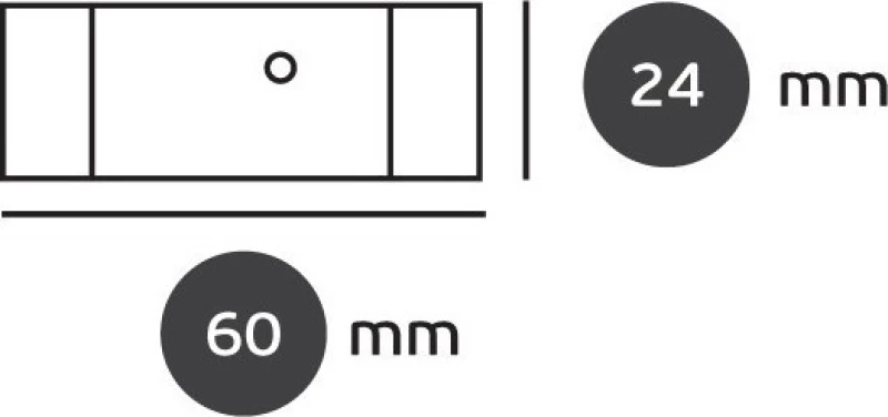 VK Lighting Linestra No7 S14s Λευκό