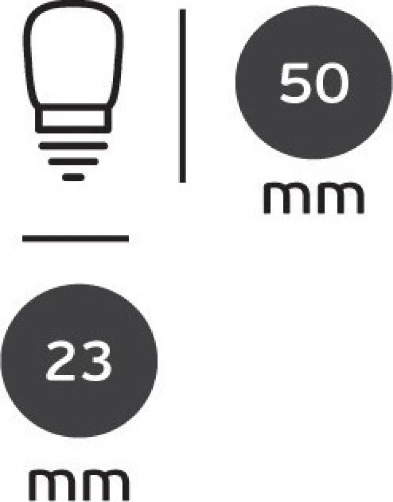 VK Lighting VK/05138/D Λάμπα LED για Ντουί E14 Ψυχρό Λευκό 180lm