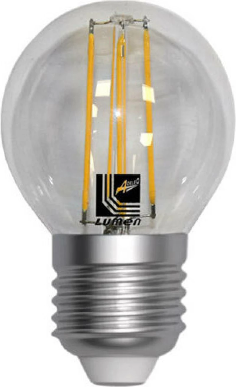 Adeleq Λάμπα LED για Ντουί E27 και Σχήμα G45 Θερμό Λευκό 400lm Dimmable