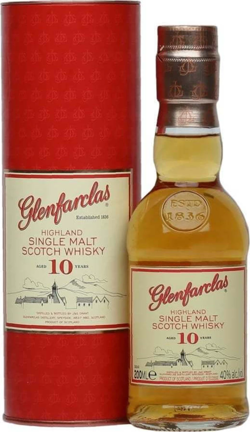 Glenfarclas 10 Years Old Ουίσκι 700ml