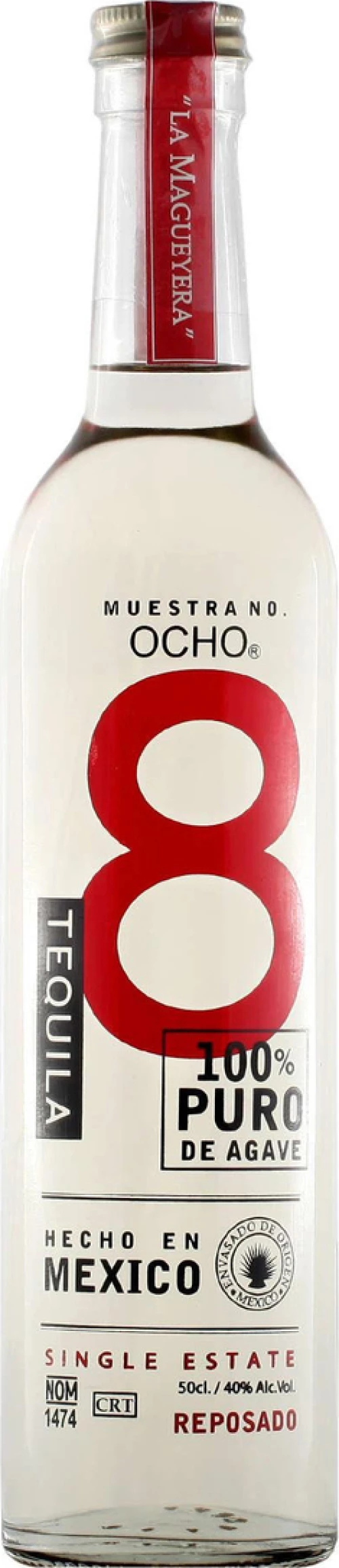 Los Alambiques Ocho Reposado 500ml