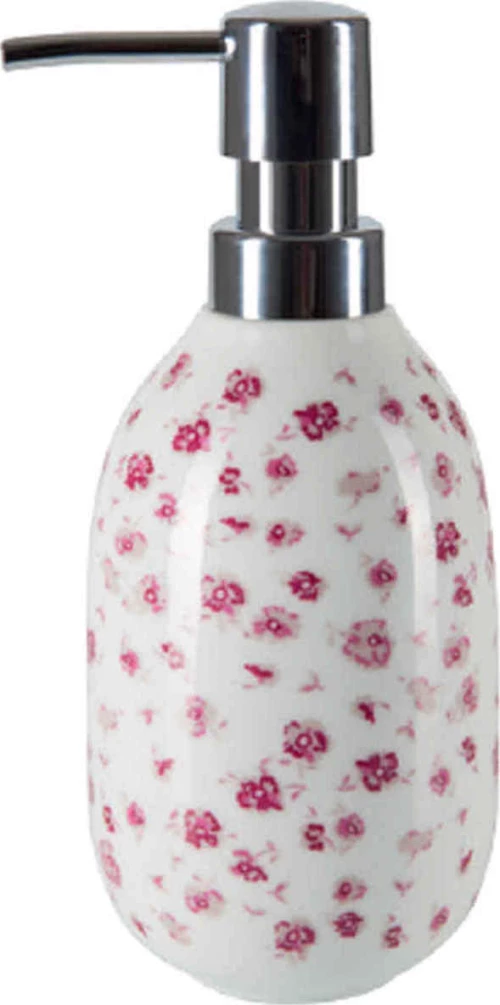 Δοχείο Κρεμοσάπουνου Eve 03260.001 White-Rose Spirella Πορσελάνη