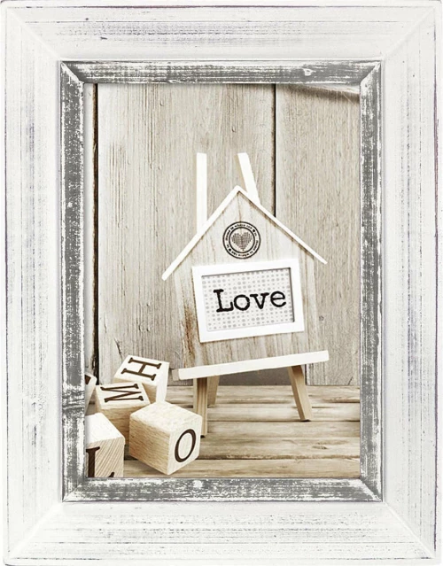 Zep Athis White 15X20 Wood Frame Sy1268