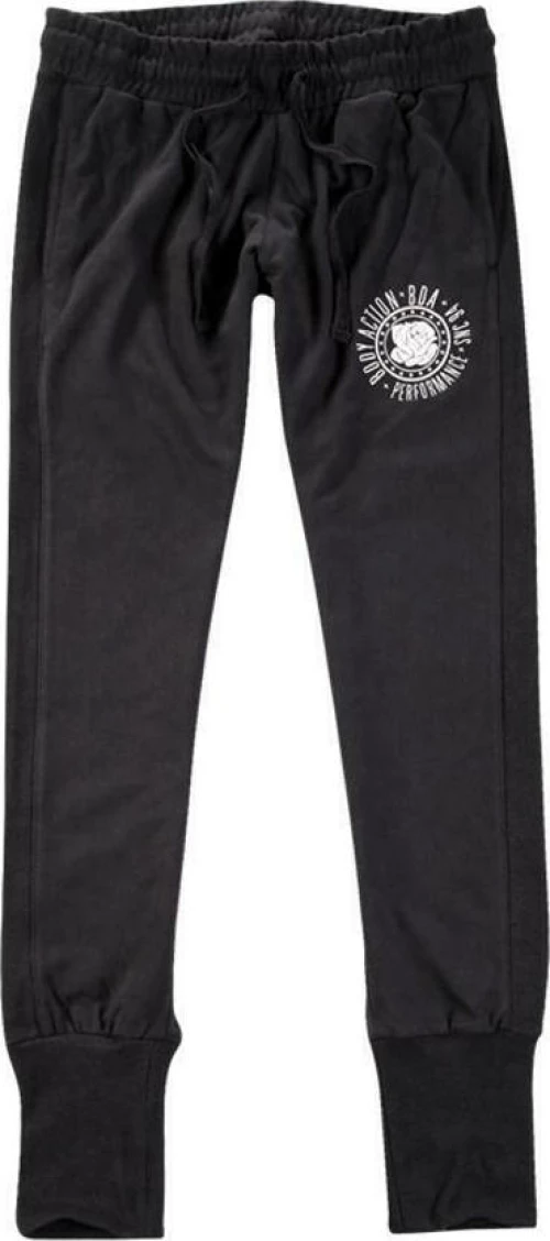 Παντελόνι γυναικείο Body Action Cuff 011616 Μαύρο