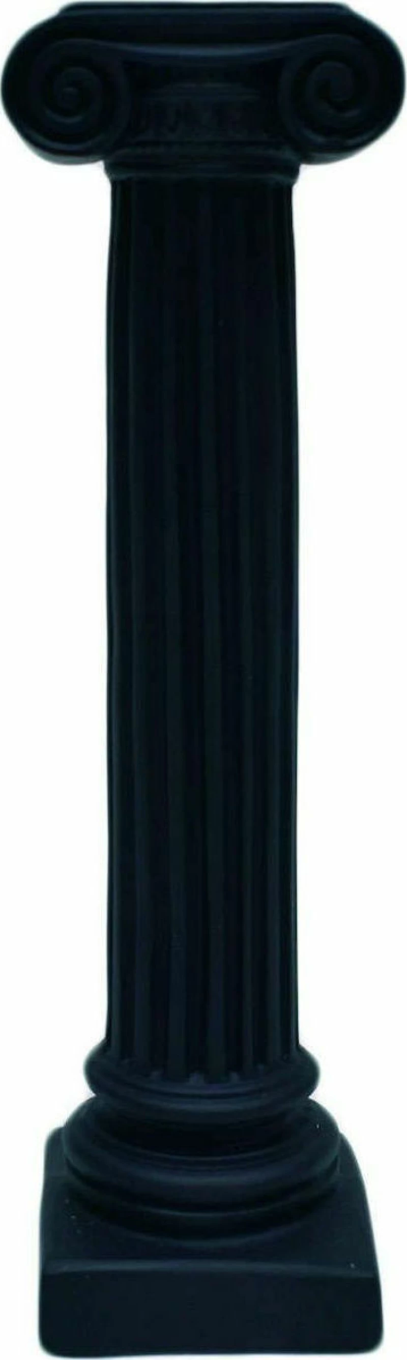 Κηροπήγιο Isokrates S351132B 23x6x6cm Black Sophia Κεραμικό